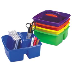 Storex STX 00941U06C Classroom Caddy - 3 Compartment(s) - 5.3 Height X