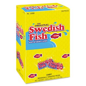 Mondelez 00 70462 43146 00 Candy,swedish Fish 240bx