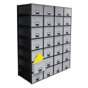 Storex 61155U01C Drawer,lgl Archive,hd,bk