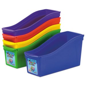 Storex STX 70105U06C Book Bin Set - 1 Compartment(s) - 12.6 Height X 5