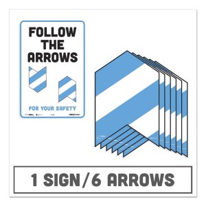 Tabbies 29507 Sign,besafe Fl Arrows,be