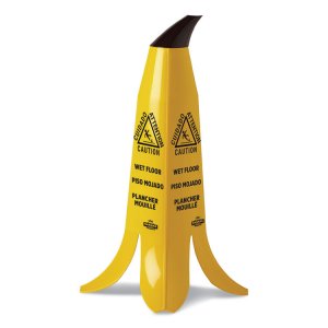 Impact IMP B1001 2' Banana Safety Cone - 3  Carton - Caution Printmess