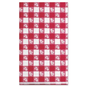 Kurly 910105 Tablecover,ppr,red Ging