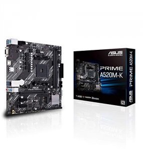 Asus PRIME A520M-K Motherboard Prime A520m-k Amd Ryzen Am4 A520 Max64g