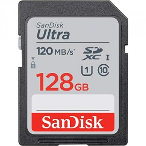 Sandisk SDSDUN4-128G-AN6IN Ultra Sdxc Memory Card, 128gb, Class 10uhs-