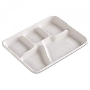 Huhtamaki 21032 Tray,school,lunch,5 Comp