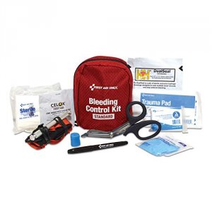 First 91159 Kit,tx,bleed,first,aid,wh