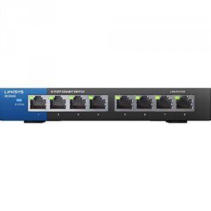 Linksys SE3008 Gigabit 8-port Ethernet Switch - 8 Ports - 101001000bas