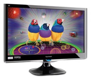 Viewsonic VX2250WM-LED , Eol , Wide Lcd, 22 (21.5 Vis) Led Monitor, 19