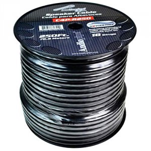 Audiopipe C4PR250 18 Gauge 9 Conductor 250 Feet Speaker Wire