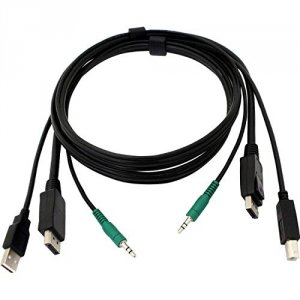 Black SKVMCBL-HDMI-06 Secure Kvm Cablehdmiusb A-b,