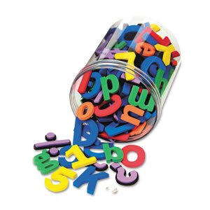 Pacon PAC 4357 Creativity Street Wonderfoam Magnetic Lettersnumbers - 