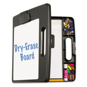 Officemate OIC 83382 Oic Portable Dry-erase Clipboard Box - Heavy Duty