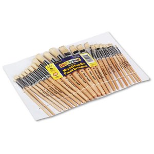 Pacon PAC 5172 Creativity Street Preschool Brush Set - 24 Brush(es) Wo