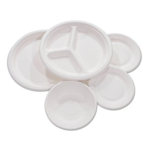 Savannah NAH-P009 Plate,oval Bagasse,50,wh