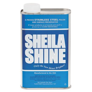 Sheila SSI SSCA128 Sheila Shine Cleaner Polish - Liquid - 128 Fl Oz (4