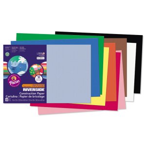 Pacon 103590 Paper,const 9x12 50pk,rd