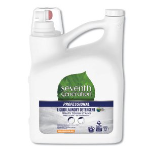 Seventh SEV 44724 Professional Laundry Detergent- Free  Clear - Liquid