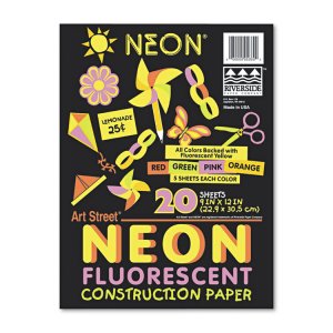 Pacon 104303 Paper,const,20pk,flas