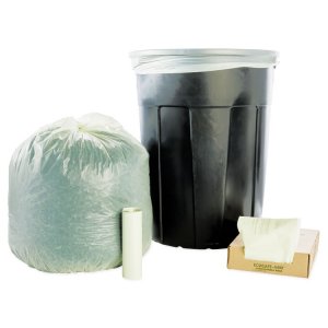 Stout STO E3039E11 Ecosafe Trash Bags - 30 Gal - 30 Width X 39 Length 