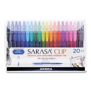 Zebra 49309 Pen,srsaclipshiny,9pk,ast