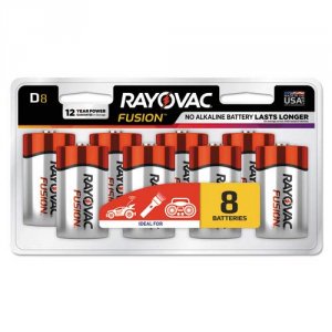 Rayovac 813-8LTFUSJ (r) 813-8ltfusj Fusion(tm) Long-lasting Alkaline B