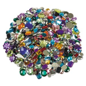 Pacon PAC 3584 Creativity Street Acrylic Gemstones Classpack - Art - 1