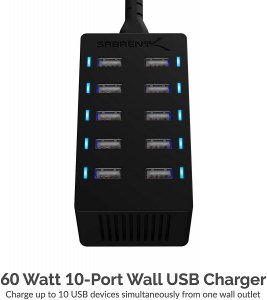 Micropac AX-TPCS Charge Up To 10 Usb Devices Simultaneously From One W