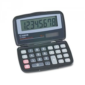 Canon 4009A006 Ls555h Wallet Calculator - Hard Shell Cover, Auto Power