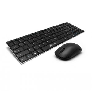 Bornd E550 BLACK E550 Wireless Metal Keyboard  Mouse Combo (black)