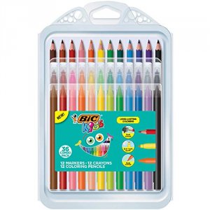 Bic BKXP36AST Crayon,multi Pack,ast