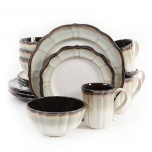 Gibson 105980.16 Elite Mableton 16-piece Dinnerware Set