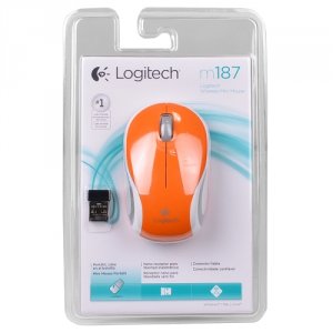 Logitech 910-003255-BP M187 2.4ghz Wireless 3-button Optical Scroll Mi