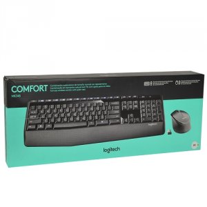 Logitech 920-007821 Mk345 Wireless Portuguese Keyboard  Optical Mouse 