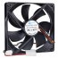 Airwave FD0122025-BULK 4.75 X 4.75 (120mm)  Case Fan W3-pin  4-pin Con