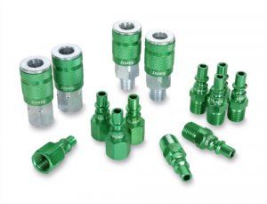 Colorconnex A71458B Coupler  Plug Kit Type B 14 Npt 14 Body Green 14-p