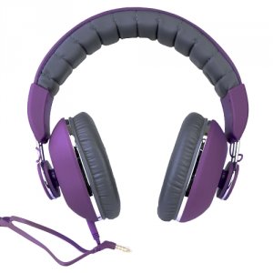 Jlab BOMBORA-MPRPL-BOX Bombora Premium Over-ear Headphones Wdetachable