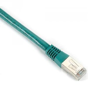 Black EVNSL0607MS-0030 Cat6 Shld Cbl Green 30 Feet 24 Awg, Sld,