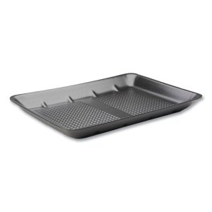 Pactiv 51P927S Tray,27s,sprmkt,250,bk