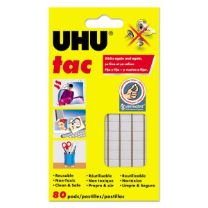 Saunders 99683 Adhesive,uhu,tac,squares