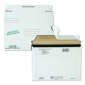 Quality QUA64126 Mailer,6x8-58,disk,wh