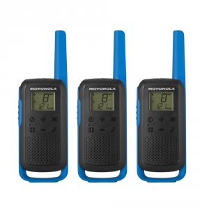 Motorola MOT-T270TP 3 Pack - Talkabout T270tp Black  Blue