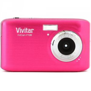 Vivitar VF122-PNK-FR Vivicam F122 14.1 Mega Pixels Digital Camera With