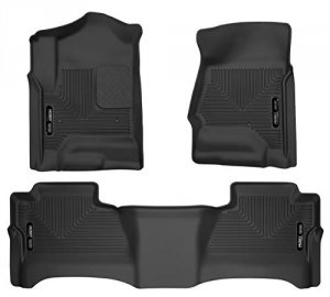 Husky 98231 Liners Front  2nd Seat Floor Liners Fits 2014-2019 Silvera