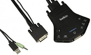 Belkin F1DN102F-3 2port Secure Flip Dvi-d Kvm