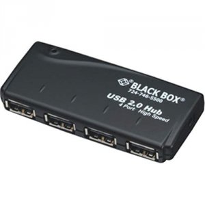 Black IC147A-R3 Usb 2.0 Hub 4-port