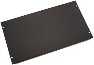 Black RMTB06 Filler Panel, Black, 6u (10.50in)