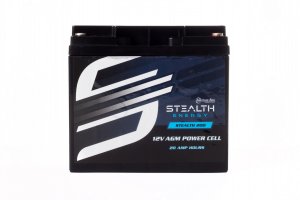 American STEALTH200 Stealth  Battery 12v 20ah Up To 700 Watt Amplifier