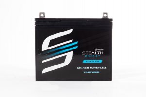 American STEALTH750 Stealth 12v 75ah Battery For Amplifiers