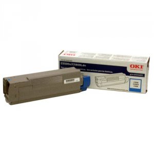 Original Okidata 43324403 Oki Cyan Toner For C5800ldn, C5650n, C5650dn